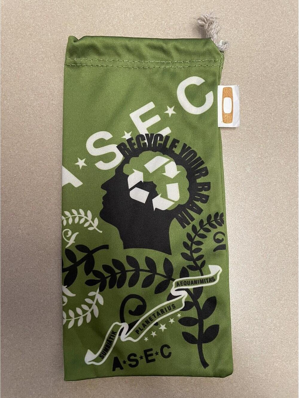 Oakley Microfiber Bag Bob Burnquist Earthday Organic Asec